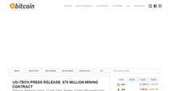 Desktop Screenshot of cryptobitcoin.com